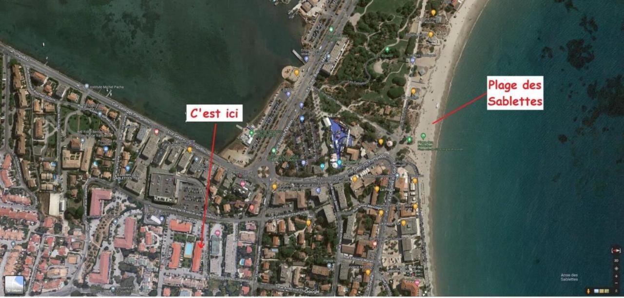 Charmant Appart. 500M Plages Des Sablettes La Seyne-sur-Mer Εξωτερικό φωτογραφία